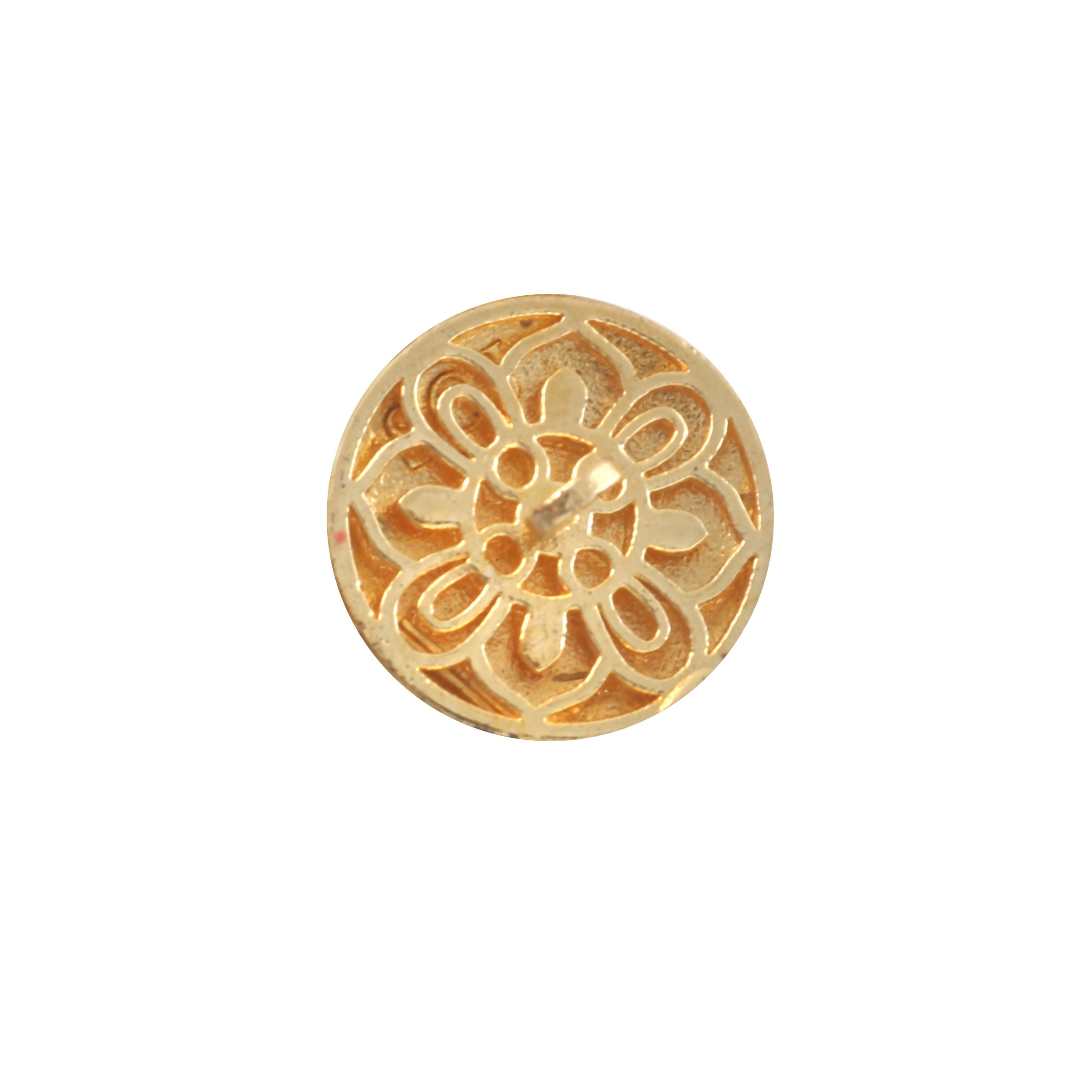 Rajputana Crimson Enamel Sherwani Button Set